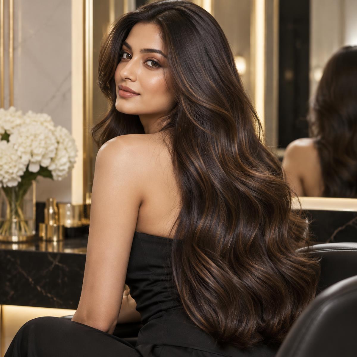 Seamless human hair extensions in Kharghar